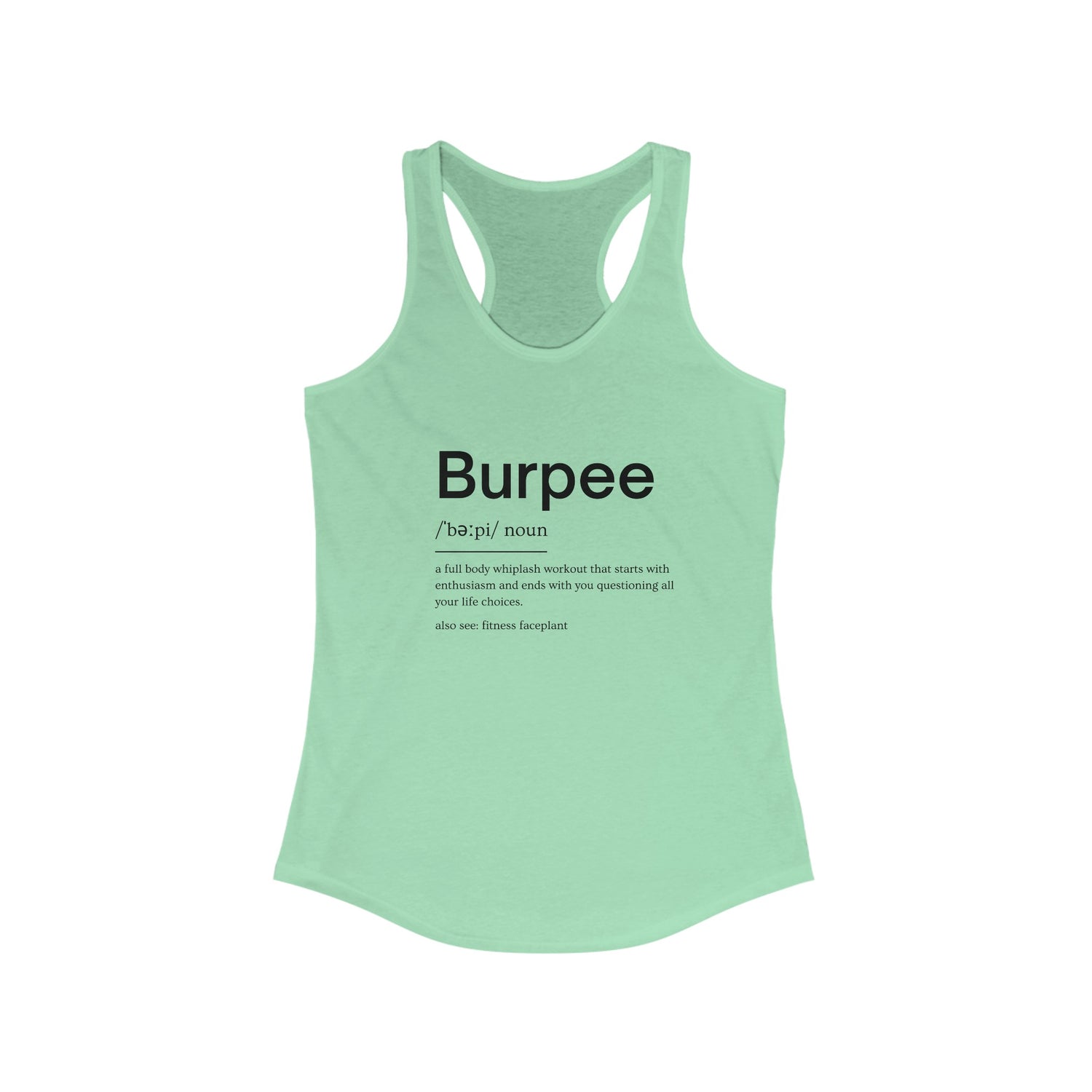 Burpee Women's Ideal Racerback Tank