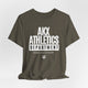 AKX Athelics Dept (White Text): Unisex T-Shirt