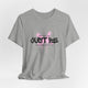 Just Be: Graffiti X-Out Pink T-Shirt