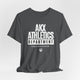 AKX Athletics Dept. (White Text): Unisex T-Shirt