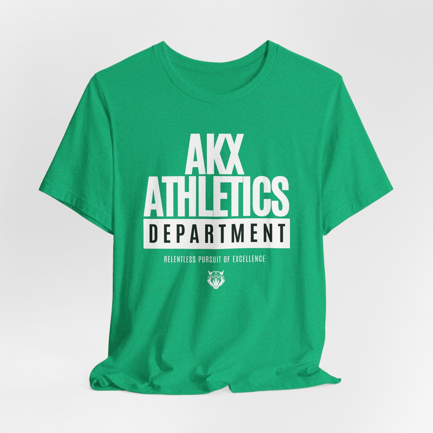 AKX Athelics Dept (White Text): Unisex T-Shirt