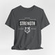 Strength Series: Dark Gray Wolf Unisex T-Shirt