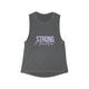 Strong & Beautiful: Women's Scoop Muscle Tank