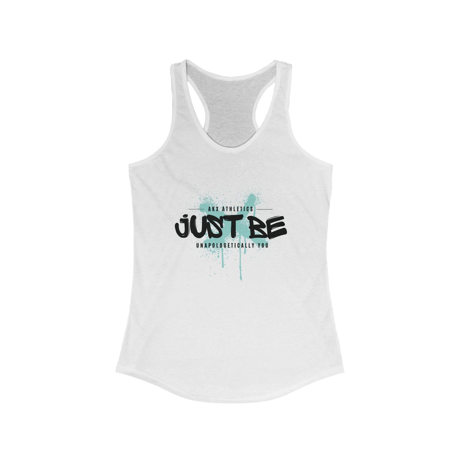 Just Be: Graffiti X-Out Women's Racerback Tank