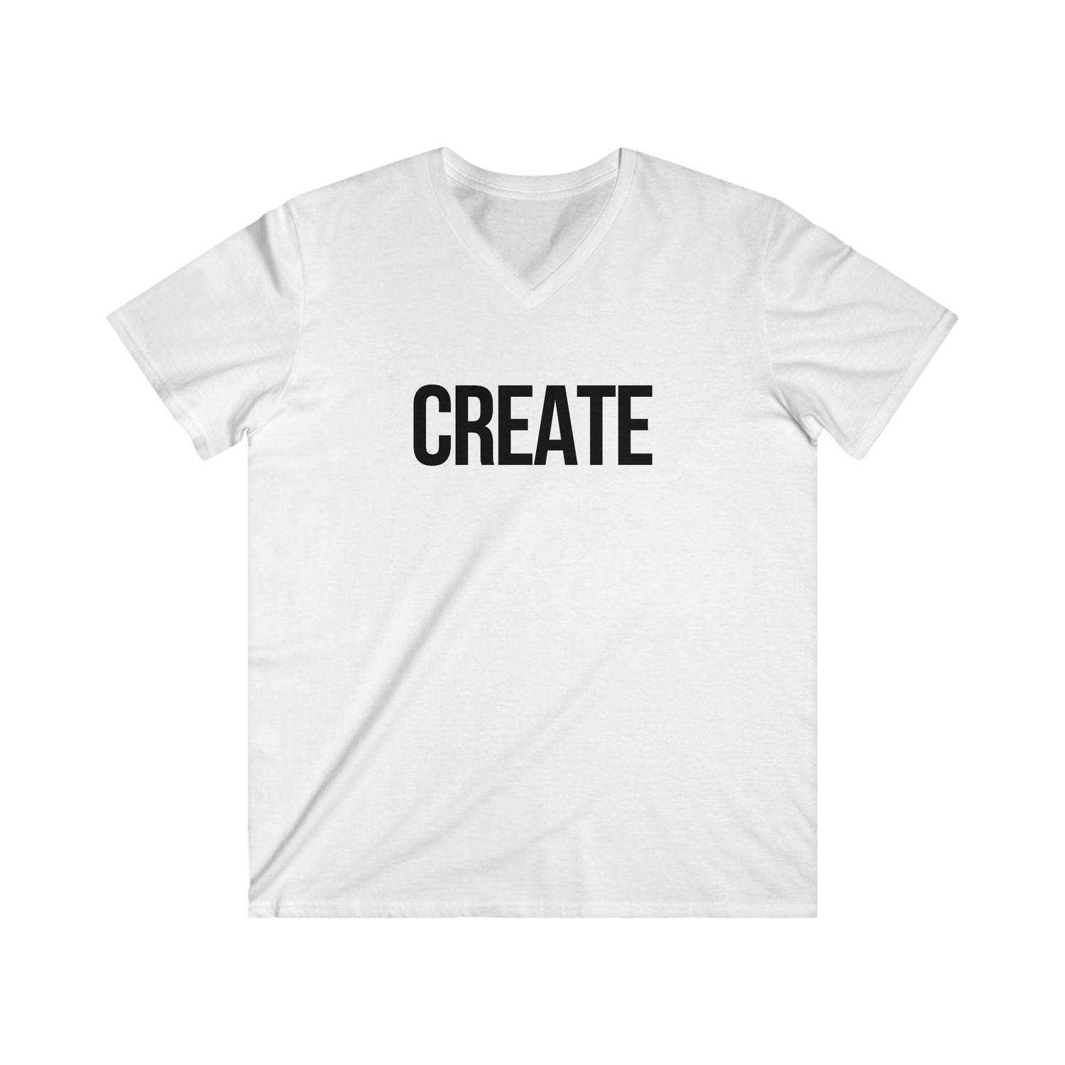 Create Men's Fitted V-Neck