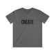 Create Men's Fitted V-Neck