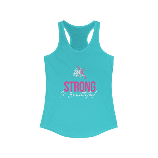 Strong is Beautiful Women's Ideal Racerback Tank