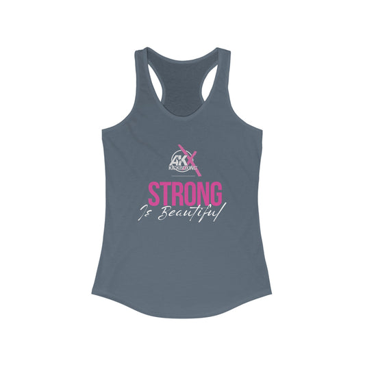 AKX Strong is Beautiful Women's Ideal Racerback Tank