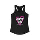 Just Be: Graffiti Heart Purple Women's Racerback Tank