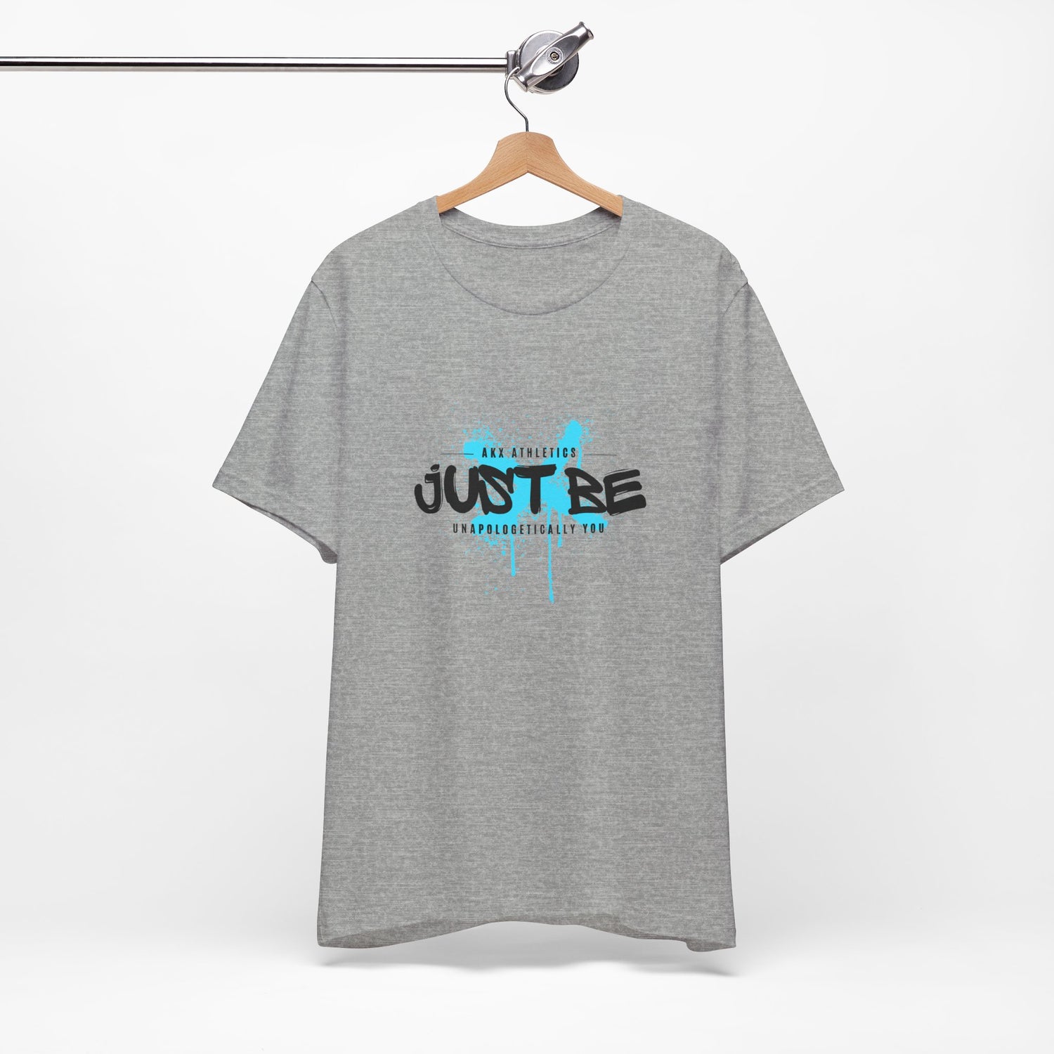 Just Be: Graffiti X-Out Blue Unisex T-Shirt