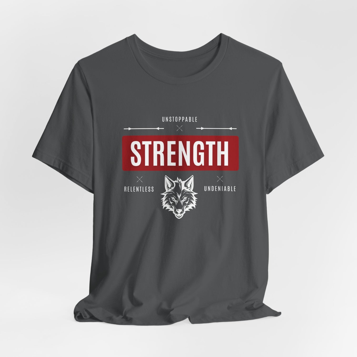 Strength Series: Red Wolf Unisex T-Shirt