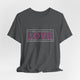 Self Love (Pink Front): T-Shirt With Heart Design Back