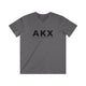 AKX Men's Fitted V-Neck Short Sleeve Tee