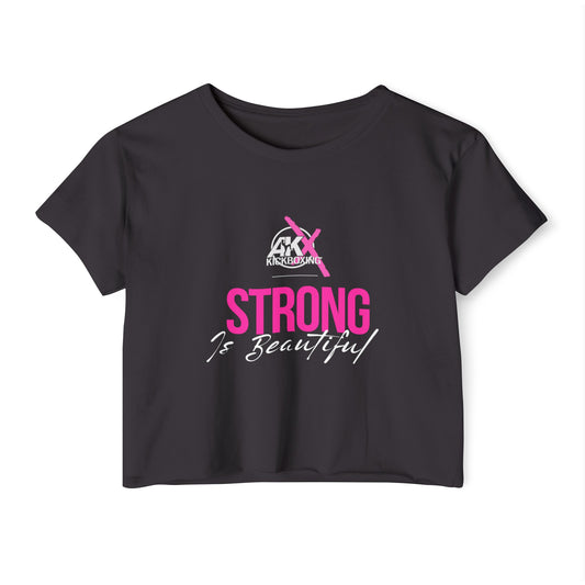 Strong is Beautiful Women's Festival Crop Top