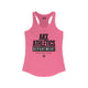 AXK Athletics Dept. (Black Text): Women's Racerback Tank