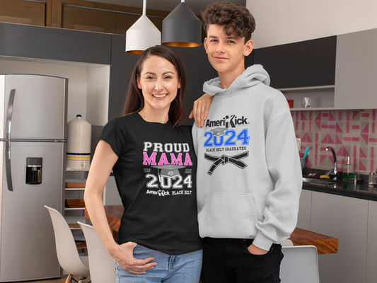 PROUD MAMA: BBX 2024, Unisex T-Shirt With Graduate Names